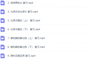 乐乐课堂初三中考化学复习网课教学视频